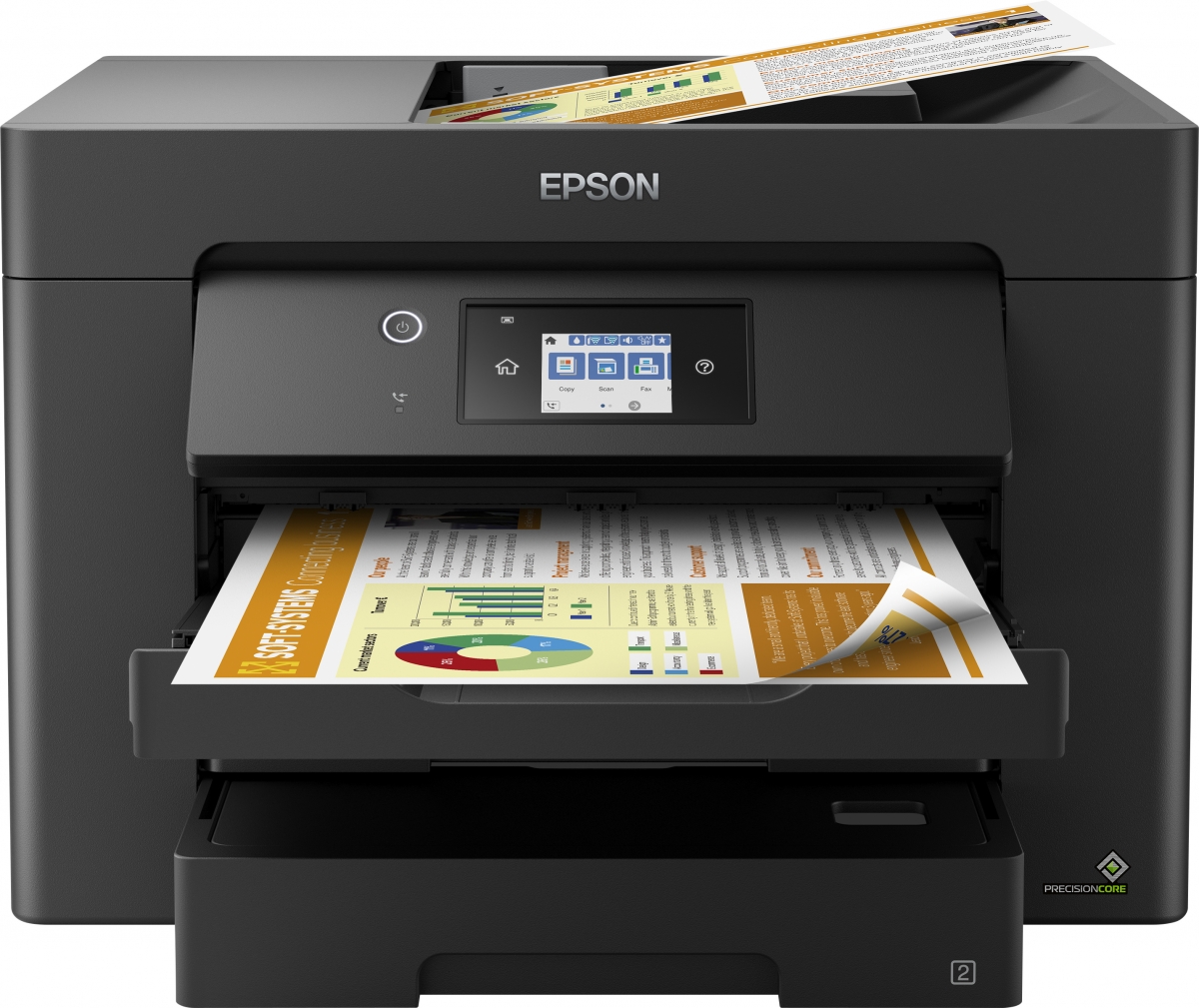 Epson EcoTank ET-2820, Imprimante multifonction Noir, Jet d'encre,  Impression couleur, 5760 x 1440 DPI, A4, Impression directe, Noir