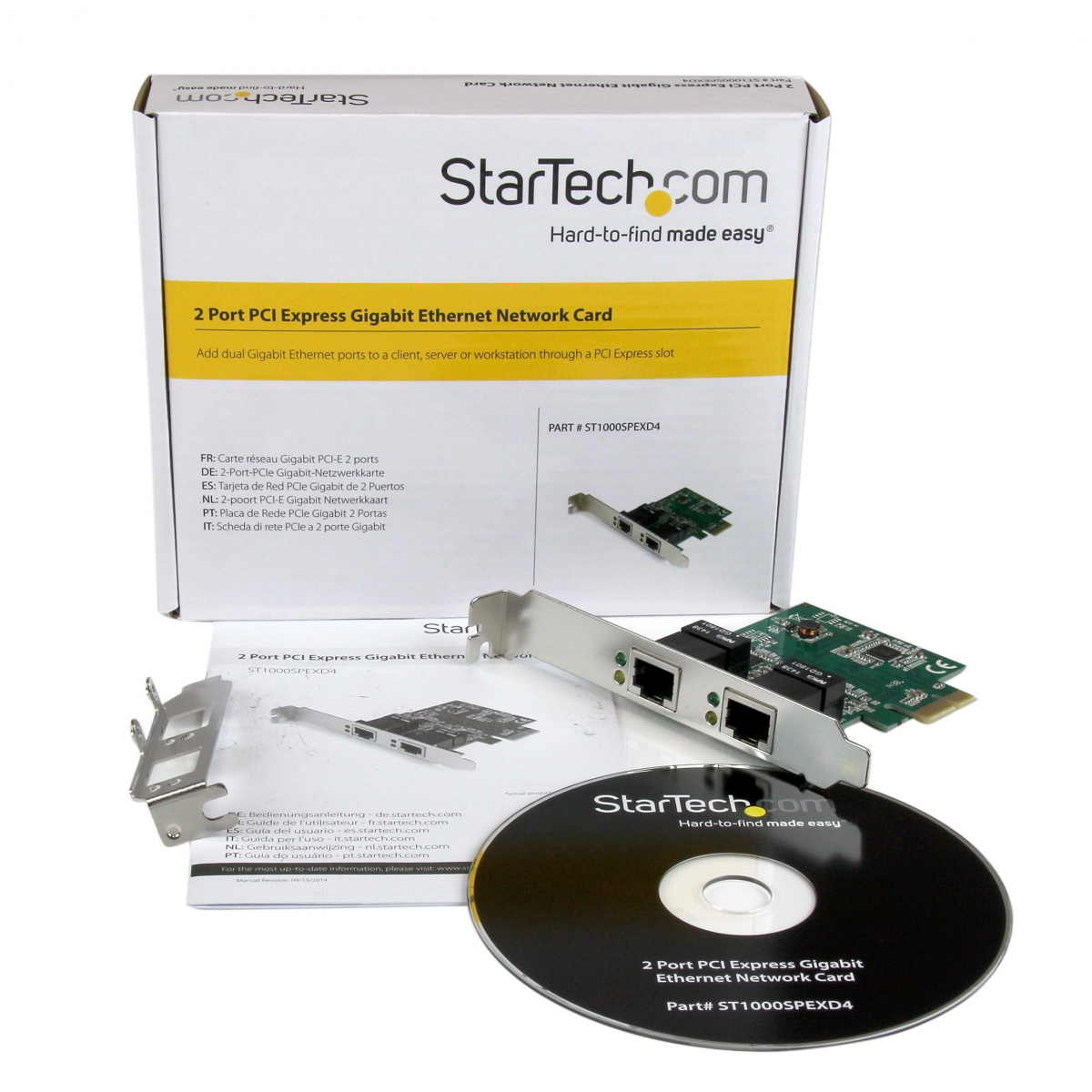 StarTech.com Carte réseau PCI Express à 1 port fibre optique
