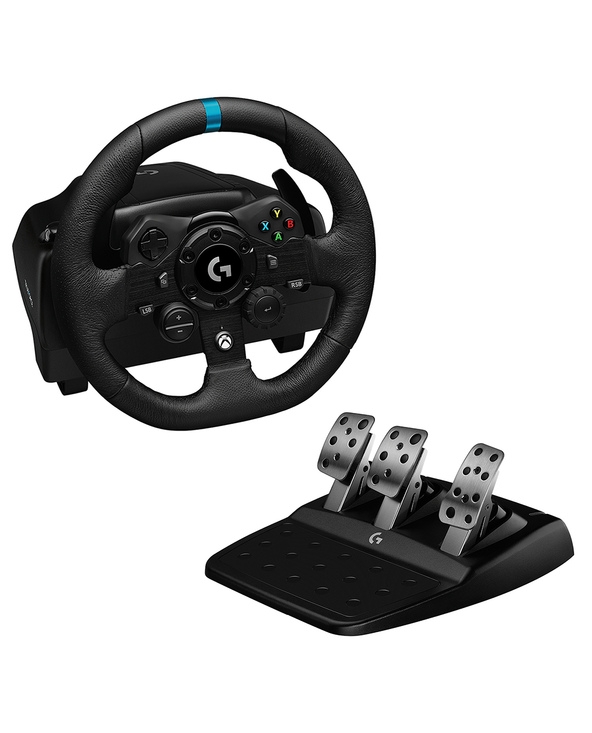 ThrustMaster TX Racing - Leather Edition - ensemble volant et pédales -  filaire - pour PC, Microsoft Xbox One